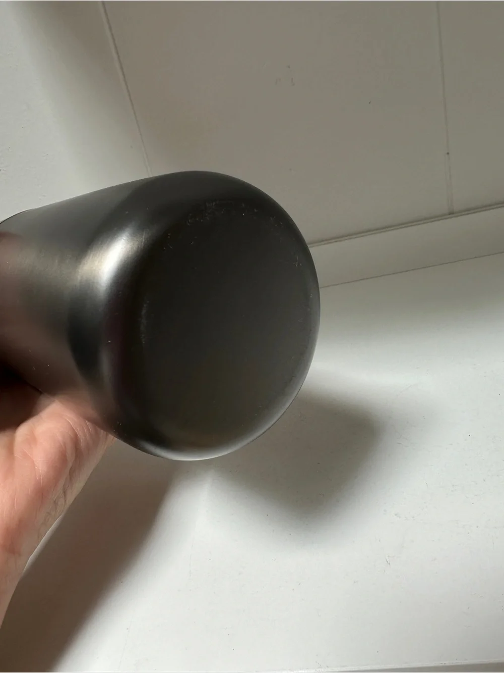 Graphite Fenton Cocktail Shaker | Crate & Barrel